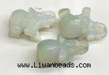 CDN401 25*50*35mm elephant opal decorations wholesale