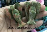 CDN503 35*50mm angel unakite decorations wholesale