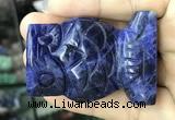 CDN573 35*50mm owl sodalite decorations wholesale