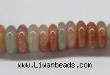 CDQ31 15.5 inches 4*14mm rondelle natural red quartz beads wholesale