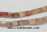 CDQ34 15.5 inches 4*6mm cuboid natural red quartz beads wholesale