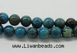 CDS06 16 inches 8mm round dyed serpentine jasper beads wholesale