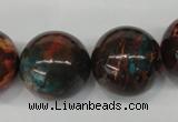 CDS193 15.5 inches 22mm round dyed serpentine jasper beads