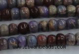 CDS276 15 inches 3*5mm rondelle dyed serpentine jasper beads