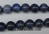 CDU103 15.5 inches 10mm round blue dumortierite beads wholesale