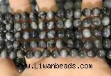 CEE519 15.5 inches 6mm round eagle eye jasper beads wholesale