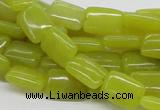 CEJ03 15.5 inches 10*14mm rectangle lemon jade beads wholesale