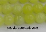 CEJ202 15.5 inches 8mm round lemon jade beads wholesale