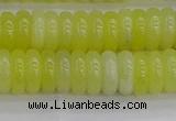 CEJ212 15.5 inches 3*8mm rondelle lemon jade beads wholesale