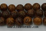 CEJ301 15.5 inches 6mm round elephant skin jasper beads wholesale