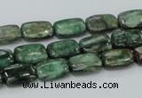 CEM17 15.5 inches 8*12mm rectangle emerald gemstone beads wholesale