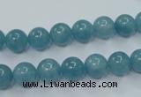 CEQ03 15.5 inches 8mm round blue sponge quartz beads wholesale