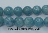 CEQ04 15.5 inches 10mm round blue sponge quartz beads wholesale