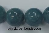 CEQ09 15.5 inches 20mm round blue sponge quartz beads wholesale