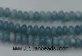 CEQ22 15.5 inches 4*6mm rondelle blue sponge quartz beads