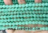 CEQ301 15.5 inches 6mm round green sponge quartz beads