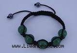 CFB517 12mm round aventurine beads adjustable bracelet wholesale