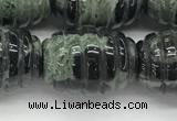 CFG1510 15.5 inches 15*20mm carved rice kambaba jasper beads