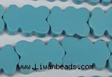 CFG285 15.5 inches 17*25mm carved turquoise beads