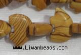 CFG795 12.5 inches 14*18mm carved animal grain stone beads