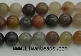 CFJ200 15.5 inches 4mm round fancy jasper beads wholesale