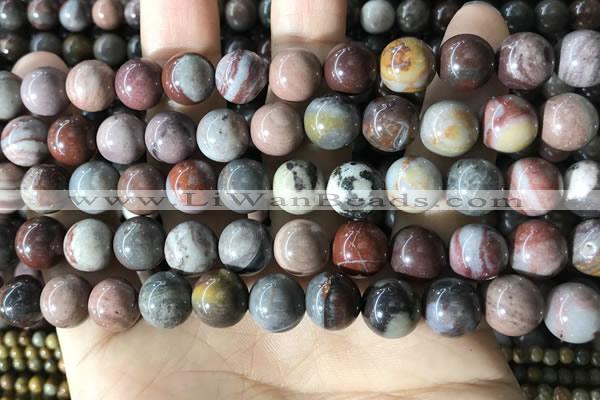 CFJ259 15.5 inches 10mm round fantasy jasper beads wholesale