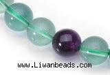 CFL01 4mm AA grade round natural fluorite  beads Wholesale