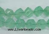 CFL100 15.5 inches 8*8mm cube natural green fluorite gemstone beads