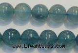 CFL1004 15.5 inches 12mm round blue fluorite beads wholesale