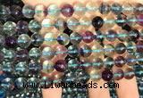 CFL1131 15.5 inches 8mm round fluorite gemstone beads wholesale