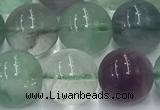 CFL1137 15.5 inches 10mm round fluorite beads wholesale