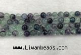 CFL1452 15.5 inches 8mm round fluorite beads wholesale