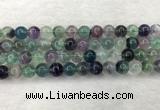 CFL1453 15.5 inches 10mm round fluorite beads wholesale