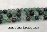 CFL1456 15.5 inches 16mm round fluorite beads wholesale