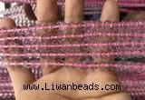 CFL1496 15.5 inches 6mm round purple fluorite gemstone beads