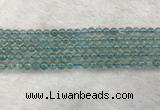 CFL1514 15.5 inches 4mm round blue fluorite gemstone beads