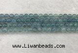 CFL1515 15.5 inches 6mm round blue fluorite gemstone beads