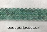 CFL1518 15.5 inches 12mm round blue fluorite gemstone beads