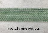 CFL1521 15.5 inches 4mm round green fluorite gemstone beads