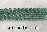 CFL1525 15.5 inches 12mm round green fluorite gemstone beads