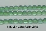 CFL611 15.5 inches 6mm round A grade green fluorite beads wholesale