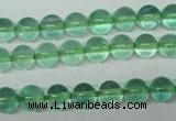 CFL612 15.5 inches 8mm round A grade green fluorite beads wholesale