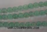 CFL852 15.5 inches 8mm round green fluorite gemstone beads