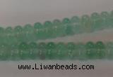 CFL858 15.5 inches 5*8mm rondelle green fluorite gemstone beads