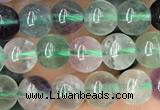 CFL924 15.5 inches 6mm round fluorite beads wholesale