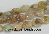 CFS201 15.5 inches 8*10mm oval natural feldspar gemstone beads