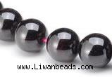 CGA03 Round 12mm natural garnet gemstone beads Wholesale