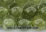 CGA852 15 inches 10mm round green garnet beads