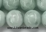 CGA904 15.5 inches 12mm round green angel skin gemstone beads