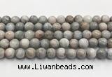 CGA923 15.5 inches 12mm faceted round blue angel skin beads wholesale